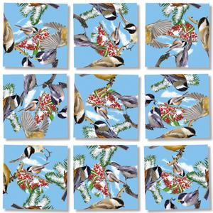 Black Capped Chickadees Birds By Scramble Squares