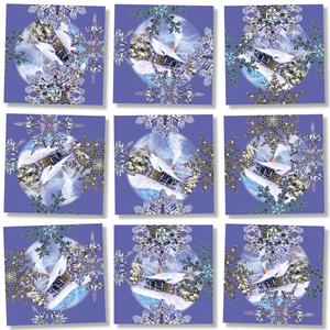 Snowflakes Christmas By Scramble Squares