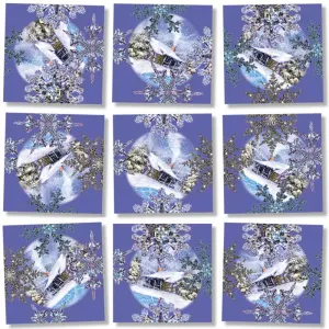 Snowflakes Christmas By Scramble Squares
