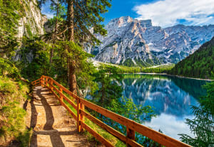 Braies Lake, Italy Lakes & Rivers By Castorland