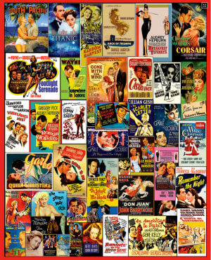 Movie Posters Nostalgic & Retro By White Mountain
