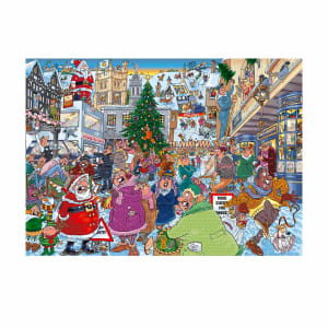 Wasgij Christmas 19: Santa Dash Cartoon By Jumbo