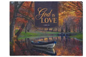 God Is Love 1 John 4:16 Fall By Christian Art Gifts