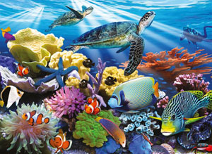 Ocean Turtles Fish By Ravensburger