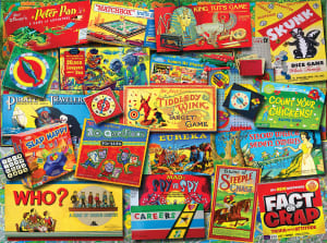 Family Game Night Nostalgic & Retro By White Mountain