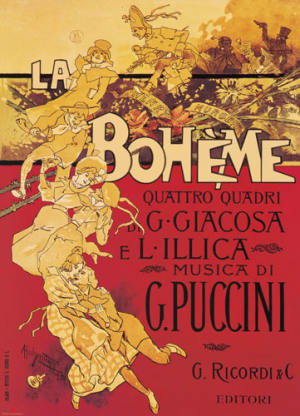 La Boheme - Giacomo Puccini Nostalgic & Retro By Eurographics