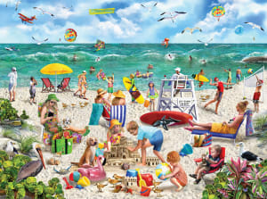 Beach Day - Seek & Find Beach & Ocean By White Mountain