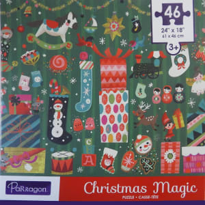 46 Piece Children's Puzzle Christmas Magic Christmas By Parragon
