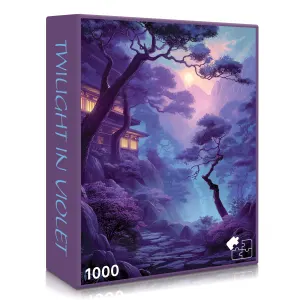 Twilight in Violet Mountain By Final Piece Puzzles