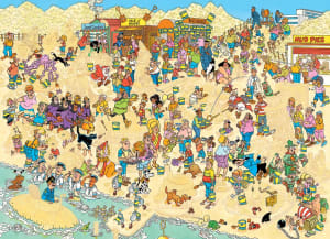 Sand Sculptures Cartoon By Jumbo