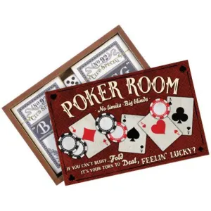 Poker Room Cards With Dice By Carson