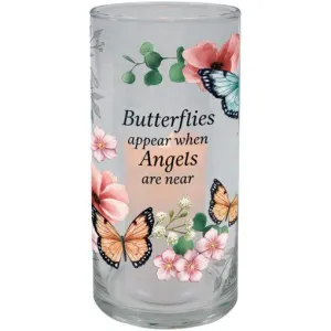 Butterflies Appear Hurricane Candle By Carson