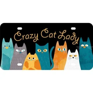 Cat Lady &ndash; Vanity Plate By Carson