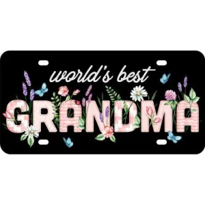 Grandma &ndash; Vanity Plate By Carson