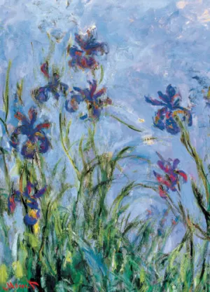 Irises Impressionism & Post-Impressionism By Eurographics