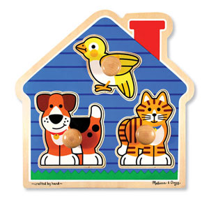 House Pets Jumbo Knob Animals By Melissa and Doug