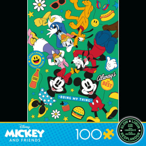 Mickey Party Of Six Glow Mickey & Friends By Ceaco