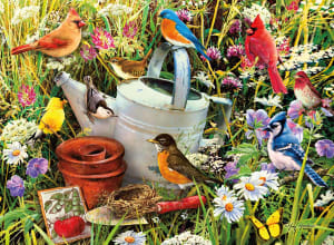 Garden Birds Flower & Garden By Ceaco