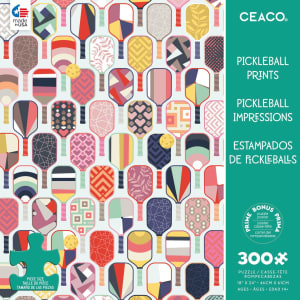 Pickleball Prints Pile&Stk Sports By Ceaco