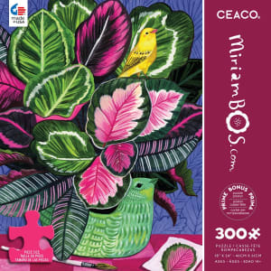 Calathea And Birds Flower & Garden By Ceaco