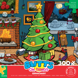 Butts On Things Christmas Christmas By Ceaco