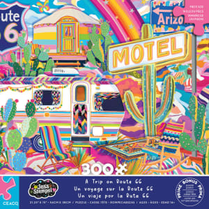 A Trip On Route 66 Collage By Ceaco