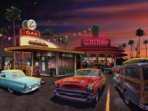 Millie's 50's Diner Nostalgic & Retro Jigsaw Puzzle By Ceaco