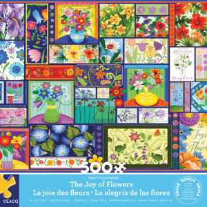 The Joy Of Flowers Collage By Ceaco