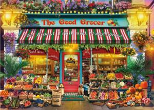 Good Grocer Shopping Jigsaw Puzzle By Ceaco