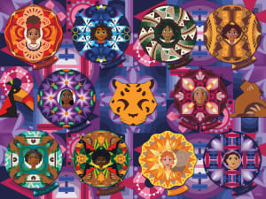 Encanto Mandala Movies & TV By Ceaco