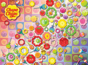 Chupa Chups Collage Dessert & Sweets By Buffalo Games