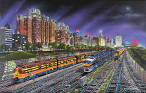 Chicago Nights - Scratch & Dent Train By SunsOut