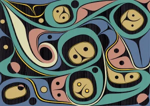 Interconnection Pattern & Geometric By Buffalo Games