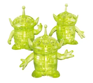 Toy Story Aliens 3D Crystal Puzzle Disney By Bepuzzled