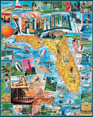 Florida Maps & Geography By White Mountain