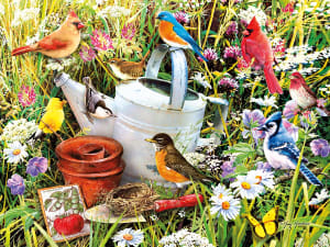 Garden Birds Flower & Garden By Ceaco