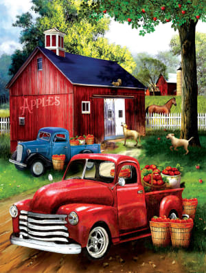 Apples for Sale Farm Animal By SunsOut