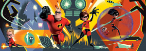 Incredibles 2 (Disney Panoramic) Movies & TV By Ceaco
