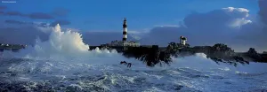 Lighthouse Beach & Ocean By Heye