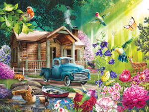 Fantasy Cabin Butterflies and Insects By SunsOut