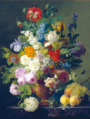 Bowl of Flowers Renaissance By Clementoni