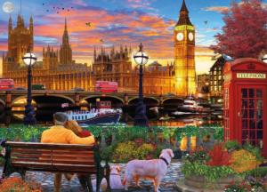 Cities On The Thames in London London & United Kingdom Jigsaw Puzzle By Ceaco