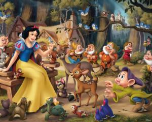 Snow White's Delight Disney Princess Large Piece By Ceaco