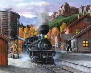 Mountain Express Train By Springbok