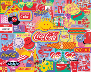Coca-Cola Pop Art Collage By Springbok