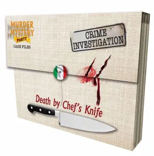 Murder Mystery Party Case Files: Death by Chef's Knife By Bepuzzled