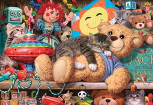 Toy Cupboard Kitten Game & Toy Jigsaw Puzzle By Anatolian