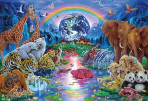 Puzzles Family Of The Earth Religious Jigsaw Puzzle By Ceaco