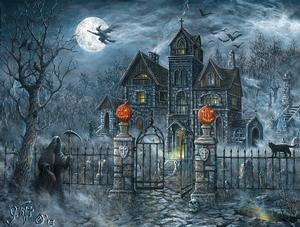 Uninvited Guest Halloween Jigsaw Puzzle By SunsOut
