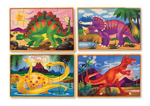 Dinosaurs Puzzles in a Box Dinosaurs By Melissa and Doug